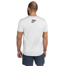 Cargar imagen en el visor de la galería, Monogram Cactus Men&#39;s Athletic T-shirt
