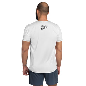 Monogram Cactus Men's Athletic T-shirt